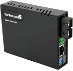 Startech.com 10/100 Mbit/s Ethernet Lwl / Glasfaser Multimode Medienkonverter Sc 2km