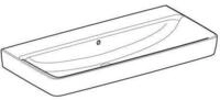 Keramag - Geberit Renova Plan, Waschtisch, 100x48 Cm, Ohne Hahnloch, Mit