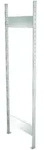 St&auml;nderrahmen H2000xt600mm Silber,verz - 200184122 - Meta