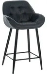Barhocker Gibson Dunkelgrau Stoff