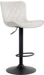 Barhocker Emma Creme Samt