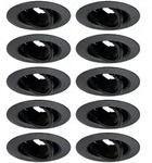 Paulmann 92117 Einbauleuchte 10er Set Gu10 Schwarz