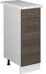 Vicco - K&uuml;chenunterschrank R-line, Grau, 30 Cm , Ap Marmor