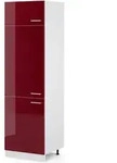 Vicco - K&uuml;hlumbauschrank R-line, Bordeaux Hochglanz, 60 Cm