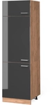 Vicco - K&uuml;hlumbauschrank R-line, Anthrazit Hochglanz, 60 Cm