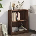 B&uuml;cherregal Braun Eichen-optik 60x24x76 Cm Holzwerkstoff Vidaxl