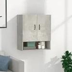 Wandschrank Betongrau 60x31x70 Cm Holzwerkstoff Vidaxl