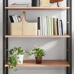Vidaxl Wandregal Hellbraun 100x60x2 Cm Massivholz Eiche Behandelt