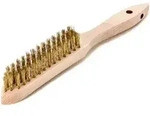 Lessmann &reg; - Handb&uuml;rste L&auml;nge 290 Mm 0,35 Mm Messingdraht Besatzl&auml;nge 140 Mm