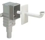 Viega - Geruchsverschluss 553760 G 1 1/4 X 50/40 Mm, Unterputz, Kunststoff Wei&szlig;