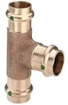 T-st&uuml;ck Mit Sc Sanpress 2218 In 28mm Siliziumbronze - Viega