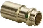 Viega - Reduzierst&uuml;ck Mit Sc Sanpress 2215.1 In 54x35mm Siliziumbronze