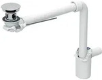 Zubeh&ouml;r - Platzsparender Siphon F&uuml;r Waschbecken Mit &Uuml;berlauf,