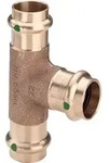 Viega - Sanpress T-st&uuml;ck 121754 35 X 28 X 28 Mm, Mit Sc-contur, Rotguss Oder