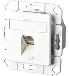 Metz Connect E-dat C6a 1 Port Upk Reinwei&szlig; 130c371102-i