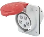 10 Grad Ip54 3p+n+e 16a 380-415v Rote Schraube Verdrahtung