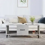 Couchtisch Betongrau 102x50x40 Cm Holzwerkstoff Vidaxl