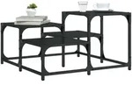Couchtisch Schwarz 68x68x40 Cm Holzwerkstoff Vidaxl
