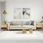 Vidaxl - Couchtische 2 Stk. Sonoma-eiche 50x46x50 Cm Holzwerkstoff