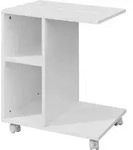 Fbt48-w Beistelltisch Mit Schlitz F&uuml;r Ipad, Zeitungsst&auml;nder Couchtisch Tisch Mit