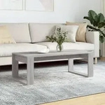 Couchtisch Grau Sonoma 102x50x35 Cm Holzwerkstoff Vidaxl