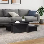 Couchtische 2 Stk. Grau Holzwerkstoff - Vidaxl