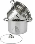Baumalu Nudelkochtopf Edelstahl 20 Cm Silber