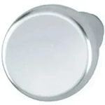 Knopflochteil 54 Aluminium F1 / Naturfarbig Vierkant 8 Mm