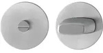 Rottner - Hoppe Wrt-schl&uuml;sselrosette E849ns, Flach, Wc Schlitzkopf Edelstahl Matt