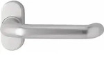 Edi - Profilt&uuml;rdr&uuml;ckerlochteil 1300/2033 Aluminium F1 Oval 8 Mm Gekr&ouml;pft