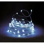 Draht Lichterkette 40 Micro Led - Kalt Wei&szlig; - F&uuml;r Au&szlig;en Mit Timer Und 8 Funktionen