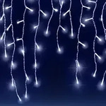 Monzana&reg; Led Regen Lichterkette Warmwei&szlig; Kaltwei&szlig; Innen Au&szlig;en Eisregen
