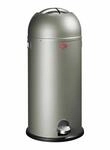 Wesco M&uuml;lleimer Kickmaster Maxi Neusilber