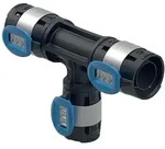 Geberit - Flowfit T-st&uuml;ck Reduziert, D 25mm, D1 20mm, D2 20mm, Werkstoff Ppsu