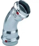 Viega Italia Srl - Viega Bogen 45 Grad Mit Sc Prestabo 1126 In 22mm Stahl Verzinkt