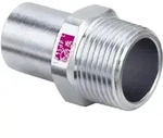Viega - Prestabo Einsteckst&uuml;ck 642044 15 Mm X R 1/2, Stahl Unlegiert,...