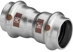 Viega - Temponox Muffe 809065 15 Mm, Stahl, Nicht Rostend, Sc-contur