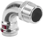 Viega Italia Srl - Viega Prestabo Bogen 558444 28 Mm X R 1, 90grad, Stahl Unlegiert,