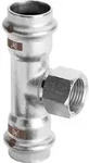 Viega - Temponox T-st&uuml;ck 810887 22 X Rp 1/2 X 22 Mm, Stahl, Nicht Rostend,
