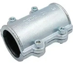 Temperguss-dichtschelle Abdichtschelle Leckschelle 2" &Oslash; Innen 60,3mm 01.252.28.06 -