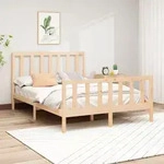 Massivholzbett Ohne Matratze 160x200 Cm Kiefernholz Vidaxl