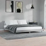 Bettgestell Grau Sonoma 120x200 Cm Holzwerkstoff Vidaxl