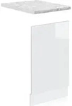 Vicco - Frontblende R-line, Wei&szlig; Hochglanz, 45 Cm , Ap Marmor