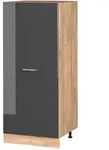 Vicco - Hochschrank R-line, Anthrazit Hochglanz, 60 Cm