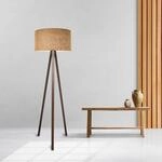 Stehlampe Newport Braun [ Lux.pro