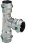 Viega Italia Srl - Viega T-st&uuml;ck Mit Sc Sanpress Inox 2318 In 35mm Edelstahl