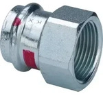 Viega - Bergangsst&uuml;ck Mit Sc Prestabo 1112 In 54mm X Rp2 Stahl Verzinkt