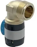 Flowfit &Uuml;bergangsbogen 90 Grad Mit Au&szlig;engewinde, Werkstoff Bleifreier Rotguss