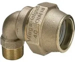 Viega - Maxiplex Winkelverschraubung 275112 &Oslash; 25 Mm X R 3/4, 90&deg;, Rotguss,