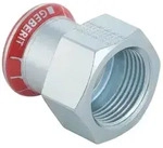 Mapress C-stahl &Uuml;bergang Mit Innengewinde, D 22mm, Rp 1/2' - Geberit